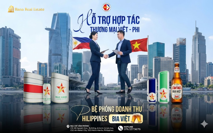 Xuất Khẩu Bia Sang Philippines: Phivex Tìm Thương Hiệu Bia Việt Nam 1 Xuất Khẩu Bia Sang Philippines: Phivex Tìm Thương Hiệu Bia Việt Nam